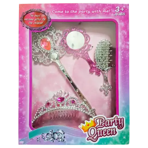 SET DE BELLEZA CON CORONA EN CAJA