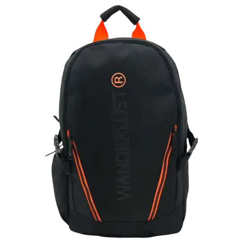 MOCHILA URBAN MODE CIERRE NARANJA. 18PULG