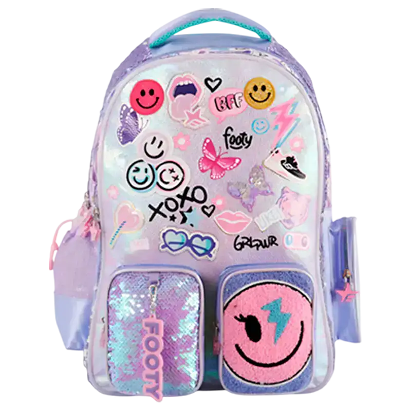 MOCHILA ESPALDA 18 HAPPY SMILE