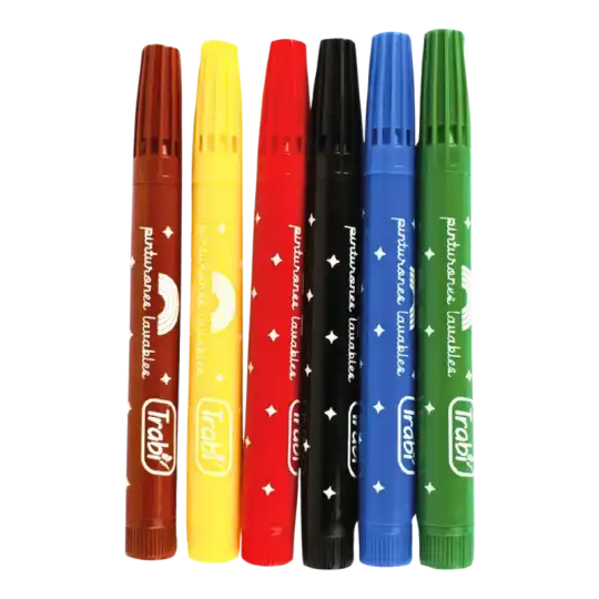 PINTURONES LAVABLE X 6 U TRABI