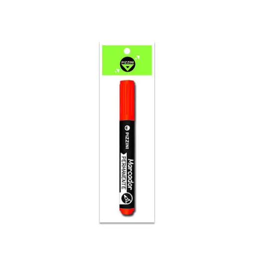 MARCADOR 3x1 PIZZINI PERMANENTE 1160 P.REDONDA ROJ