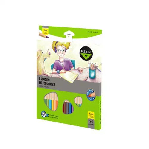 LAPICES PIZZINI SUPERMINA X24 LARGOS