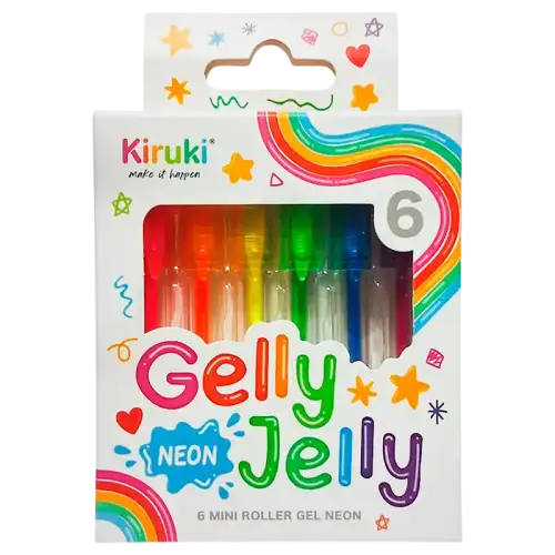 MINI ROLLERS KIRUKI TINTA GEL NEON X6U