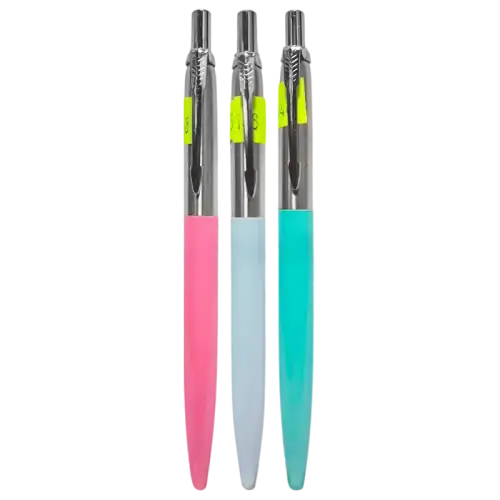 BOLIGRAFO RETRACTIL METAL PASTEL