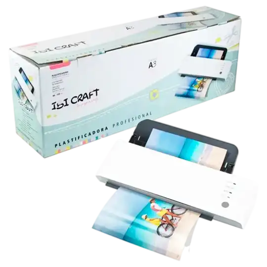 MAQUINA PLASTIFICADORA A3 PROFESIONAL IBICRAFT