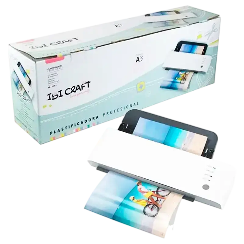 MAQUINA PLASTIFICADORA A3 PROFESIONAL IBICRAFT