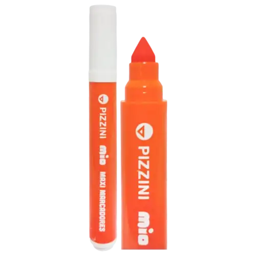 MARCADOR 2x1PIZZINI NARANJA MAXI PUNTA CONICA