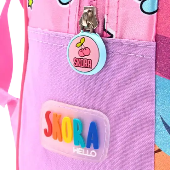 MOCHILA CARRO KAWAII TERMOFORMADA GATITO 12PULG