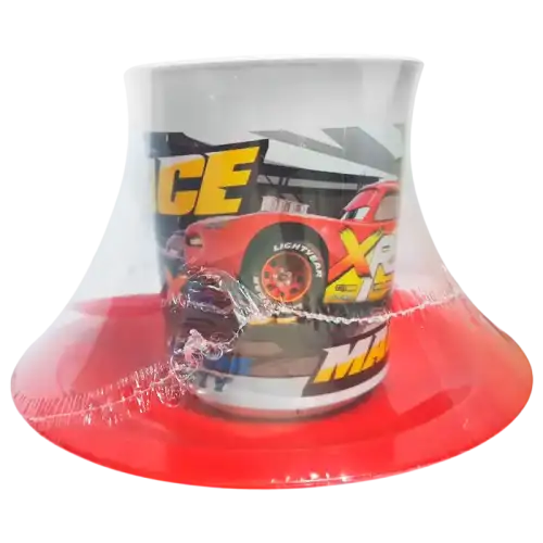 SET TAZA CON PLATO CARS BELGIOCO