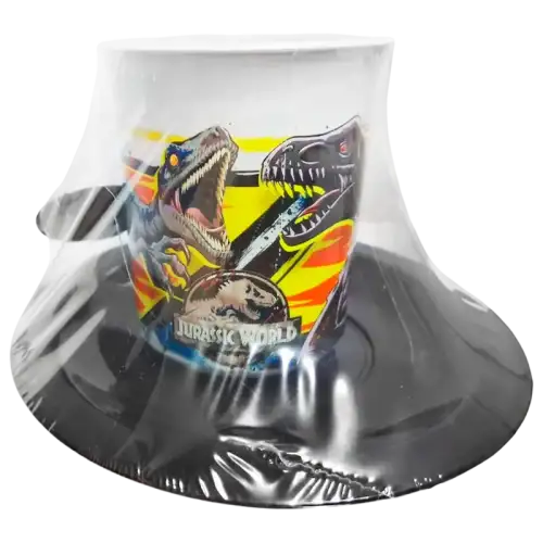 SET TAZA CON PLATO JURASSIC BELGIOCO