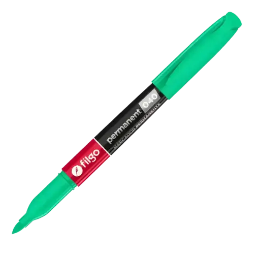 MARCADOR PERMANENTE 040 FINO VERDE X1 FILGO