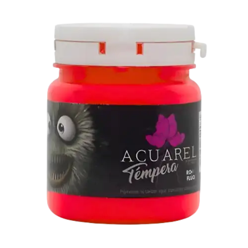 TEMPERA MAGENTA POTE ROJO FLUO