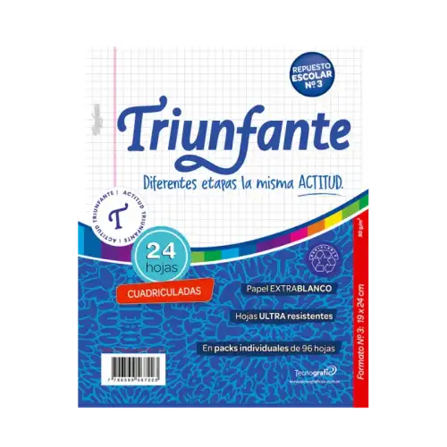 REPUESTO N3 24 HJ CUAD TRIUNFANTE