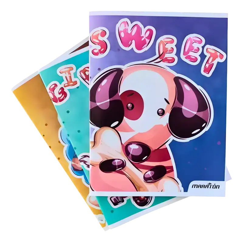 CUADERNO MARATON 24HJS LISAS COOL MONSTER T/F