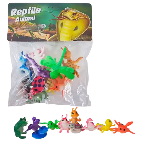 ANIMALES DE GOMA X10 BOLSA