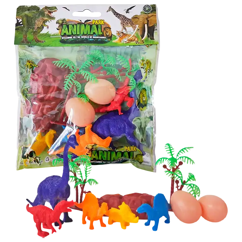 SET DE DINOSAURIOS EN BOLSA