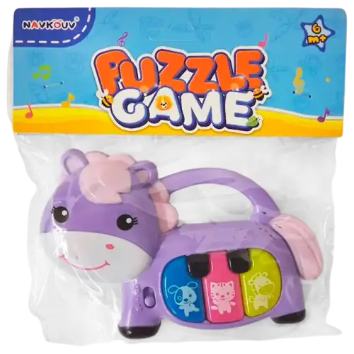 PIANO A PILA INFANTIL VACA