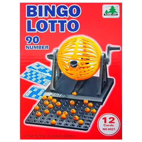 JUEGO DE BINGO EN CAJA