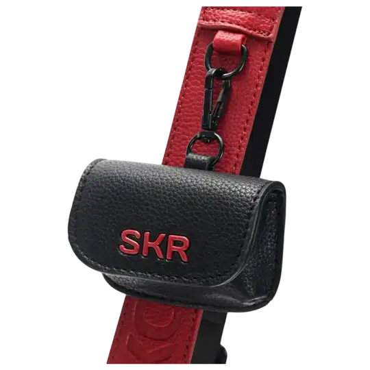 BANDOLERA GAONA CON POUCH CHERRY