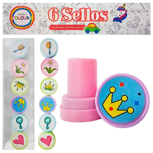 SELLO PRINCESAS X6 CAJA