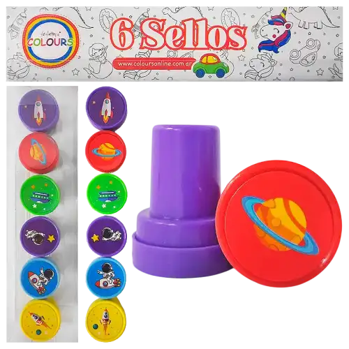 SELLO ASTRONAUTA X6 CAJA