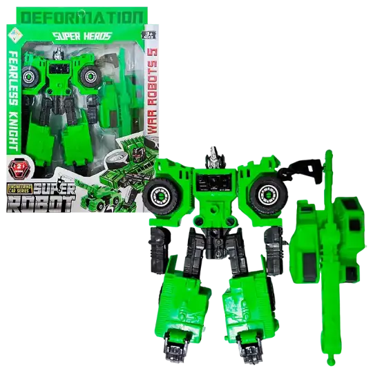ROBOT TRANSFORMABLE CAJA