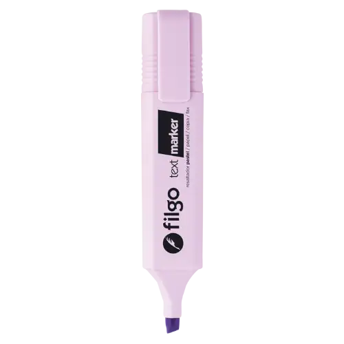 RESALTADOR TEXT MARKER PASTEL VIOLETA X1 FILGO