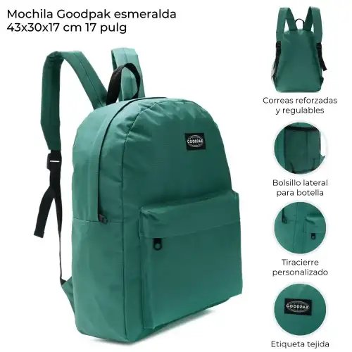 MOCHILA ESMERALDA