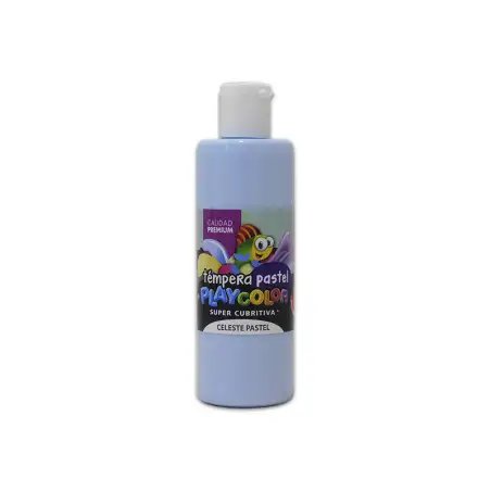 TEMPERA PLAYCOLOR POTE CELESTE PASTEL X250G