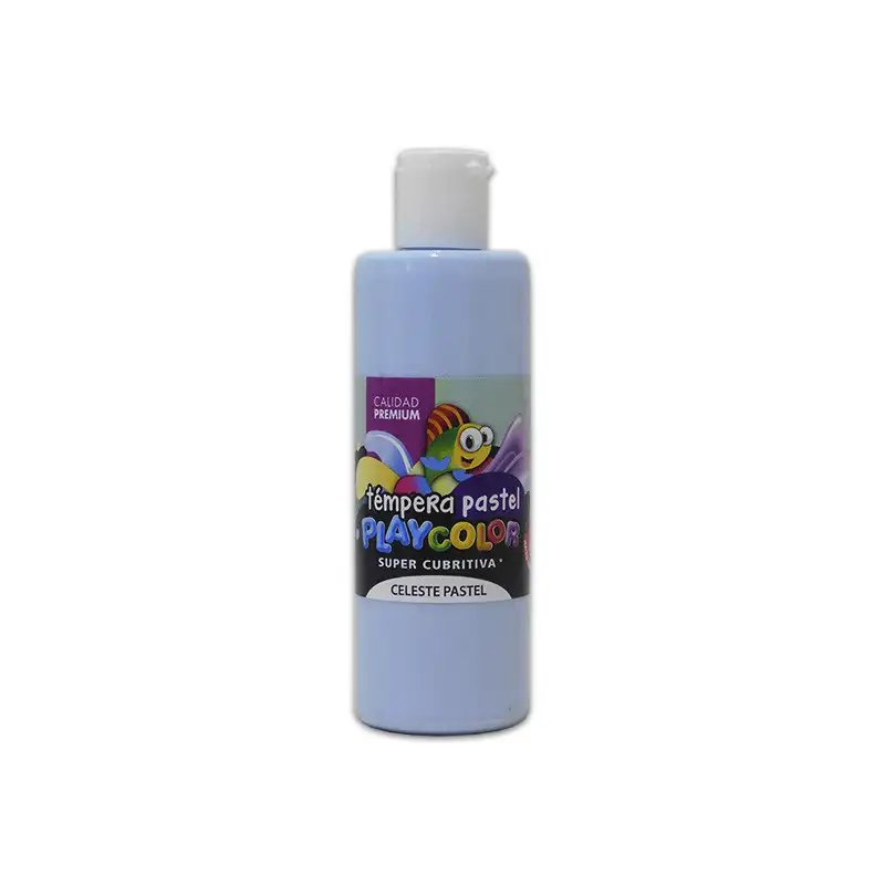 TEMPERA PLAYCOLOR POTE CELESTE PASTEL X250G