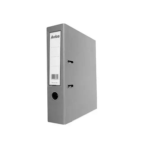 BIBLIORATO A4 LOMO ANCHO GRIS AVIOS