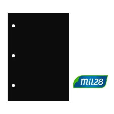 SEPARADOR DE CARTULINA N3 NEGRO MIL28