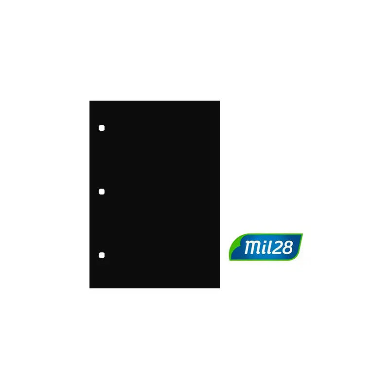 SEPARADOR DE CARTULINA N3 NEGRO MIL28