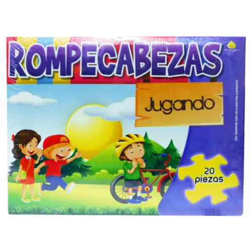 ROMPECABEZAS 20PZAS JUGANDO YUYU