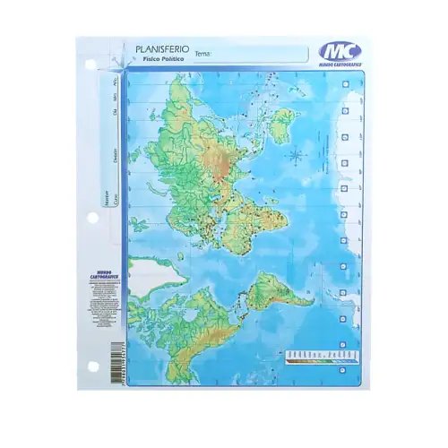 MAPA N3 FIS/POL PLANISFERIO