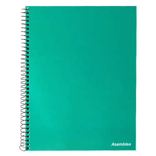 CUADERNO ASAMBLEA 22X29 80HJS LISAS ESPIRAL