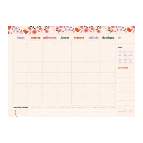 PLANNER CUTE SEMANAL 28X20CM HOR ECRITORIO