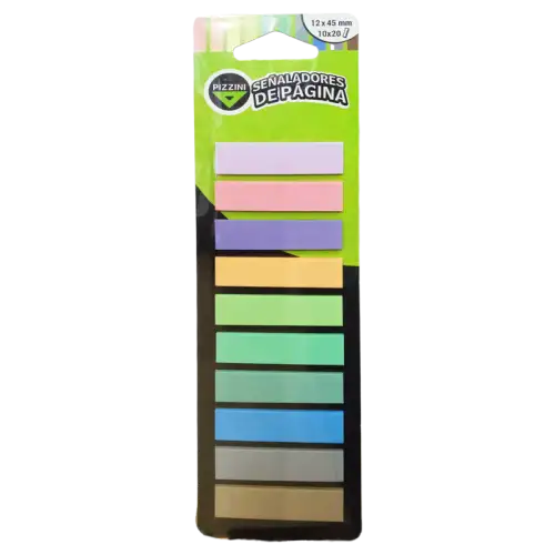 SENIALADORES PASTEL PIZZINI 12X45MM X10