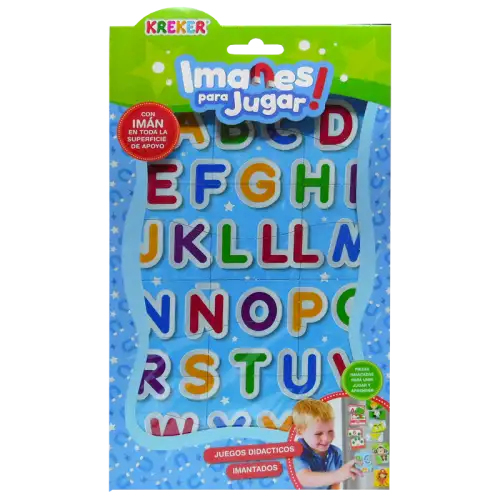 APRENDEMOS EL ABECEDARIO 24PZAS IMANES