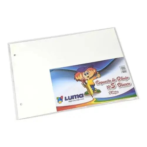 REPUESTO DIBUJO N5 BLANCO LUMA