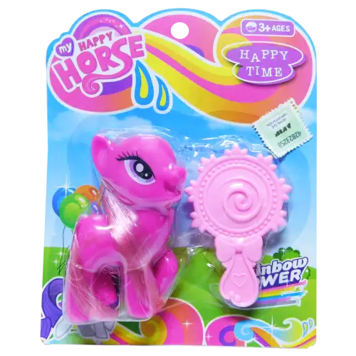 PONY CON CEPILLO BLISTER