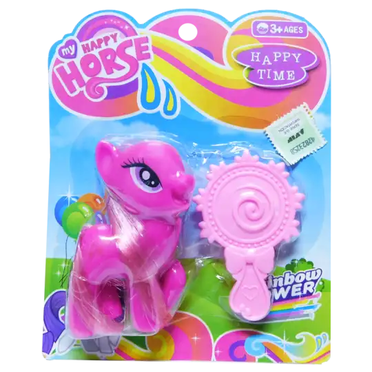 PONY CON CEPILLO BLISTER