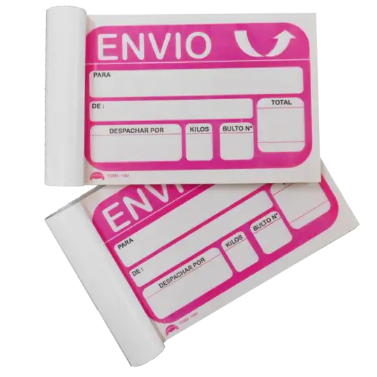 TALONARIOS PARA DESPACHO X2