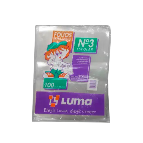 FOLIO ESCOLAR EXTRA FUERTE X100 LUMA