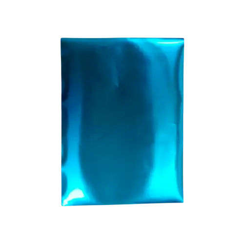 CARTULINA METALIZADA CELESTE X10 LUMA