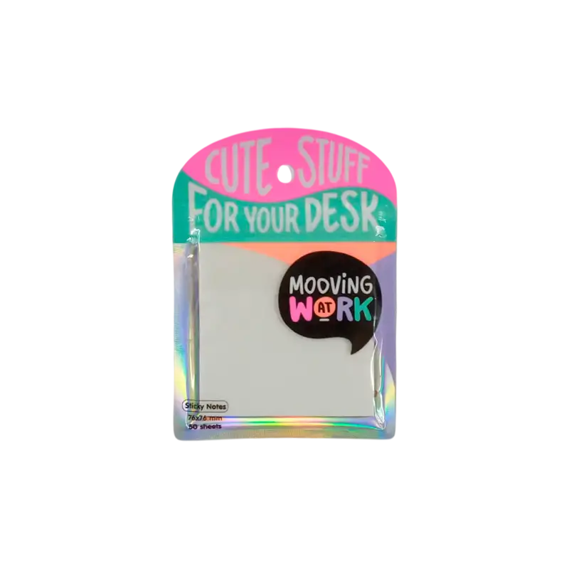 NOTAS ADHESIVAS MOOVING TRANSLUSIDAS 75X75MM X50HJ