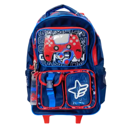 MOCHILA CARRO 18 LUZ LED GAME ON