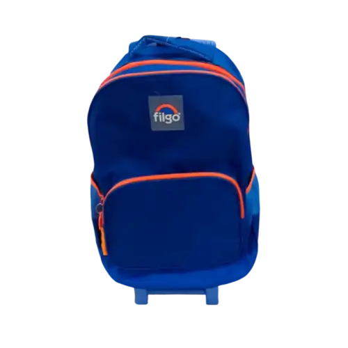 MOCHILA FILGO STARPAK PLAIN 18 C/CARRO AZUL