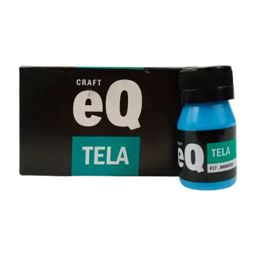 PINTURA PARA TELA CELESTE BANDERA EQ