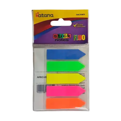 SENALLADOR FLUO  C/ADHESIVO 42X12 KATANA